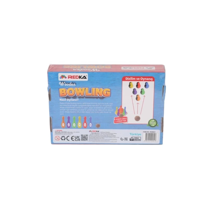 Nessiworld 5821 Redka -Wooden Bowling