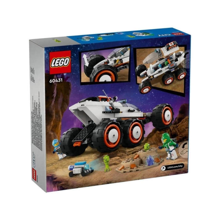 Nessiworld 60431 LEGO® City Uzay Keşif Robotu ve Uzaylı Canlı 311 parça +6 yaş