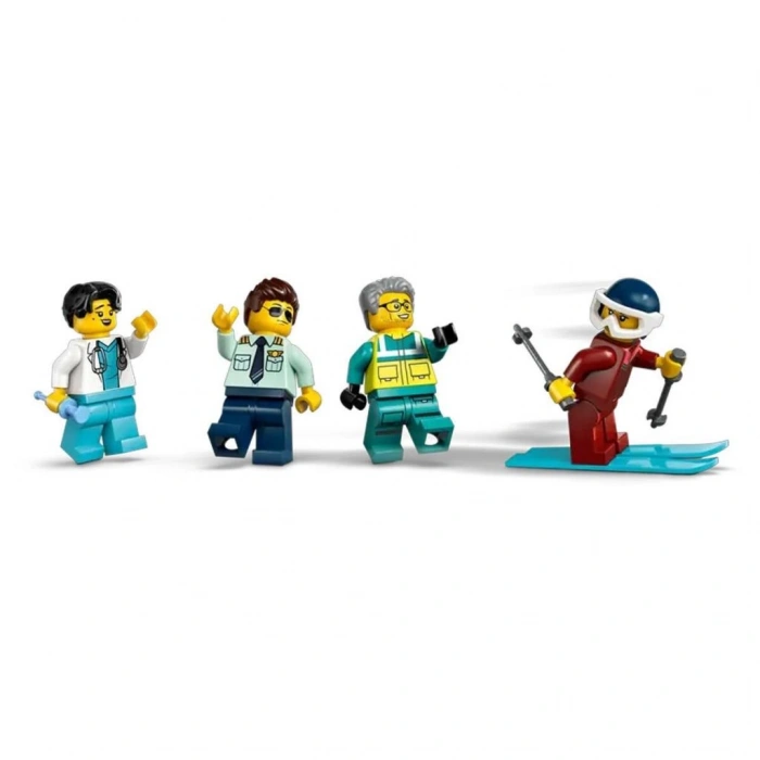 Nessiworld 60465 Lego City Helikopter Ambulans Uçağı 403 parça +6 yaş