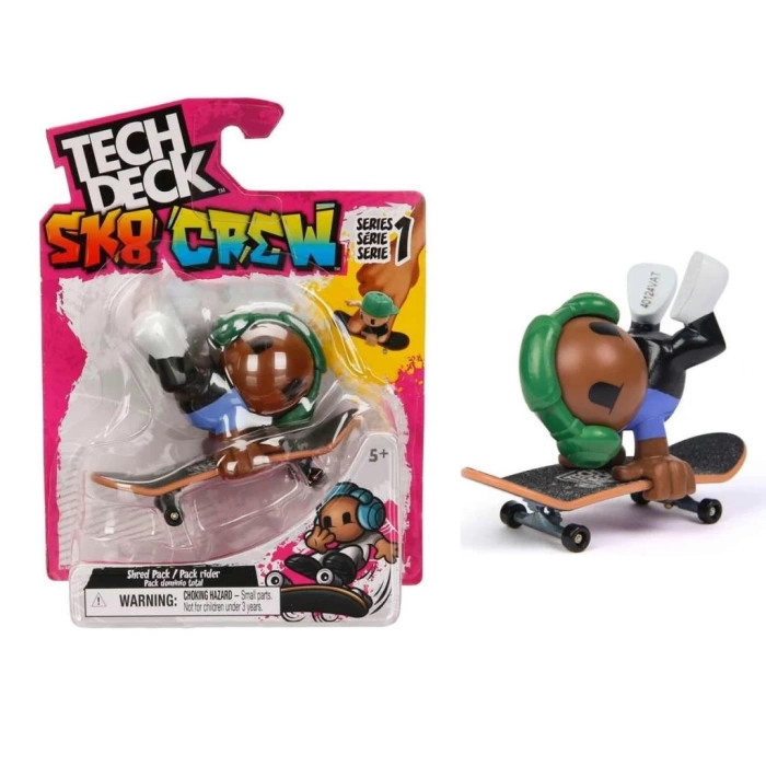 Nessiworld 6071054 Tech Deck SK8 Crew Tekli Paket