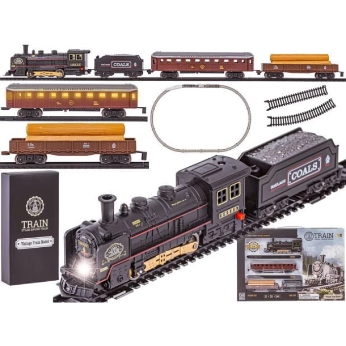 Nessiworld 621B RETRO VAGONLARI IŞIKLI LÜX TREN