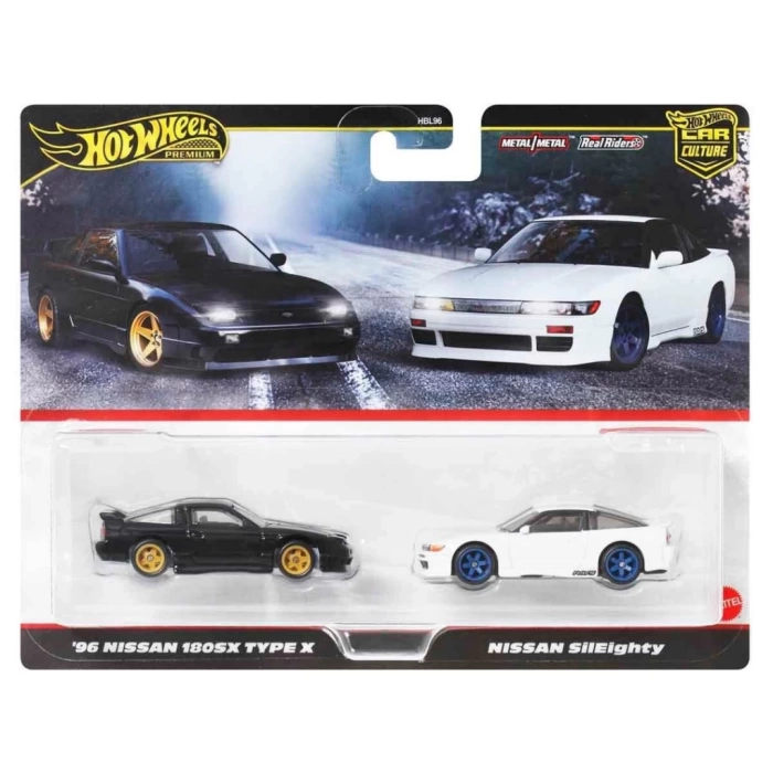 Nessiworld :64 Hot Wheels Premium Car Culture 2li 96 Nissan 180sx Type X Ve Nissan Sileighty