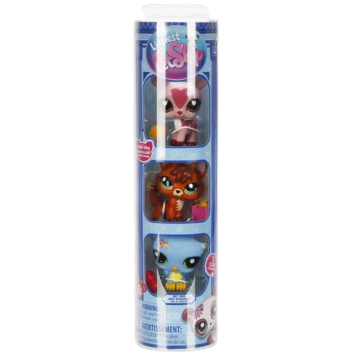 Nessiworld 6469 SUN-Littlest Pet Shop Minişler 3’lü Figür Setİ