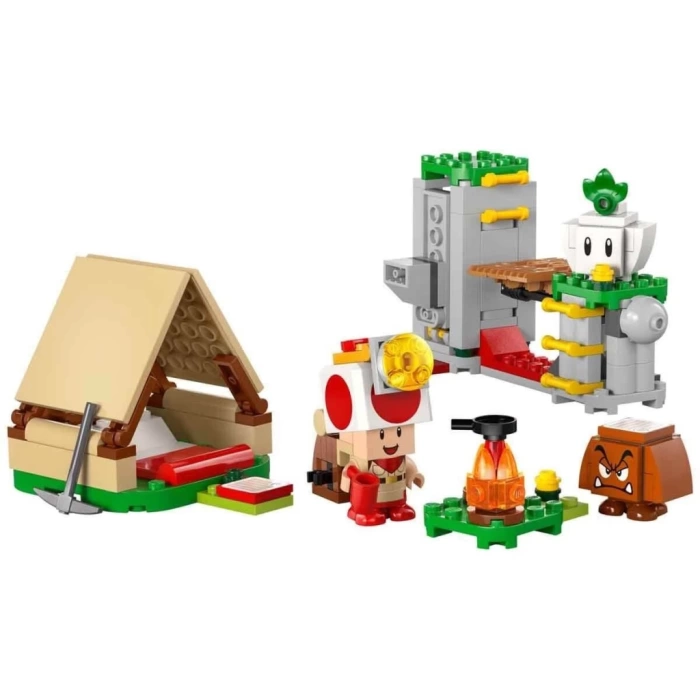 Nessiworld 72040 Lego Super Mario - Kaptan Toadun Kampı 159 parça +6 yaş