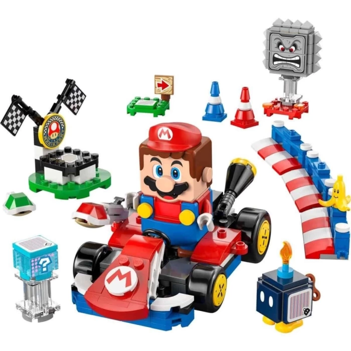 Nessiworld 72043 Lego Super Mario - İnteraktif Lego Mario ve Standard Kart 278 parça +7 yaş
