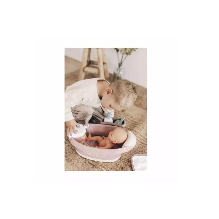 Nessiworld 7600220368 Baby Nurse Sesli ve Işıklı Balneo Banyo Seti -Simba