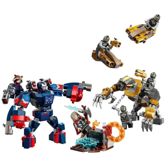 Nessiworld 76322 Lego Marvel Avengers: Endgame Thor, Chitauriye Karşı 373 parça +8 yaş