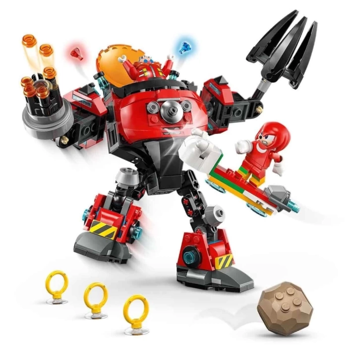 Nessiworld 77005 Lego Sonic -Knuckles Dr. Eggmanın Robotuna Karşı 350 parça +8 yaş