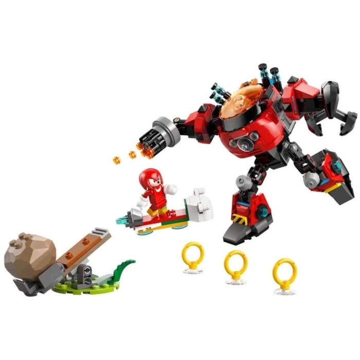 Nessiworld 77005 Lego Sonic -Knuckles Dr. Eggmanın Robotuna Karşı 350 parça +8 yaş