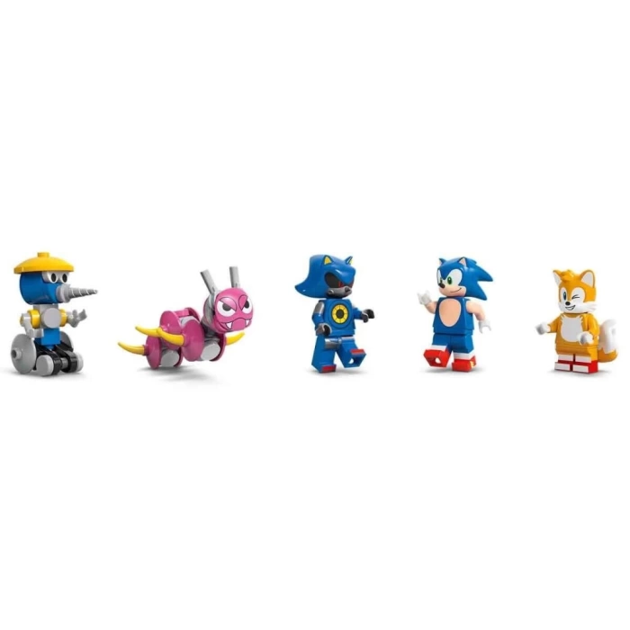 Nessiworld 77006 Lego Sonic the Hedgehog Sonic Takımı Komuta Kamyonu 747 parça +8 yaş