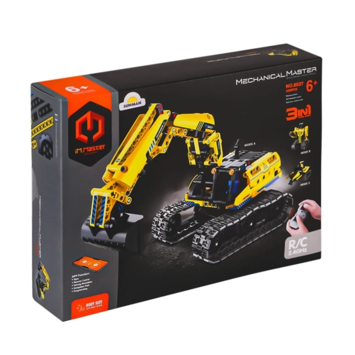 Nessiworld 8037 IMM Kumandalı Master Blokları Kepçe 3ın1 430 Parça