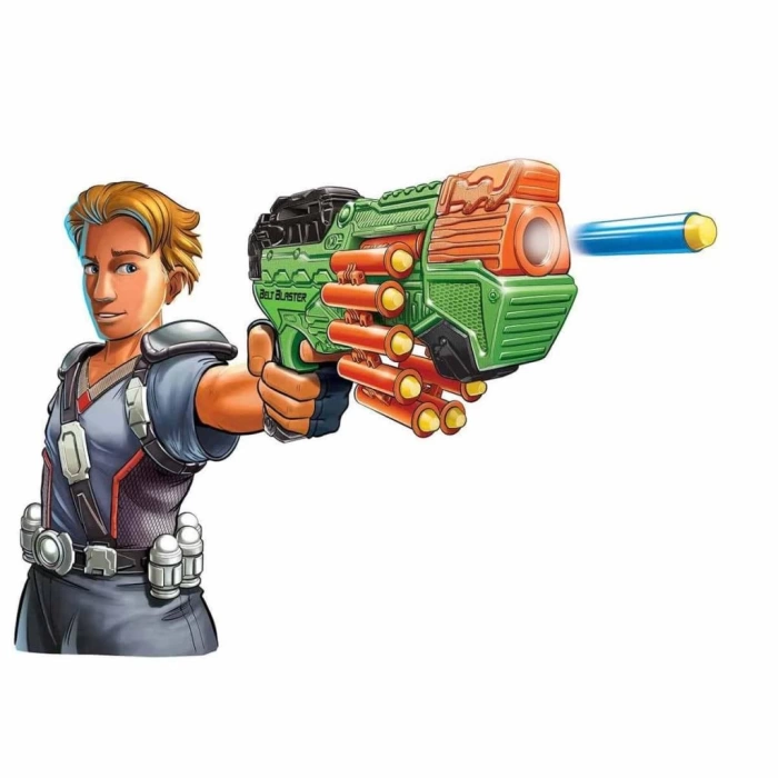 NessiWorld Air Warriors Belt Blaster Sünger Dart Atan Oyuncak