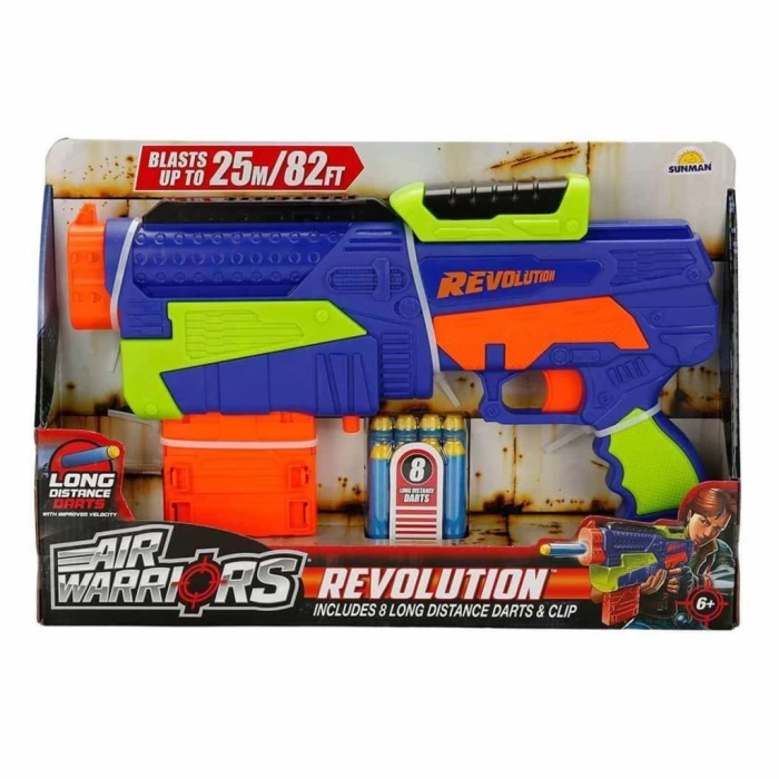 Nessiworld Air Warriors Revolution Sünger Dart Atan Oyuncak