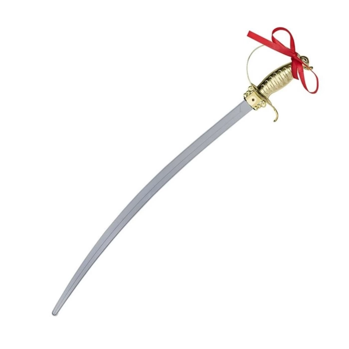 Nessiworld Altın Renk Kabzalı Zararsız Oyuncak Şövalye Kılıcı – 68 cm (Plastik)