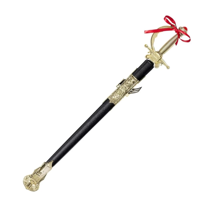 Nessiworld Altın Renk Kabzalı Zararsız Oyuncak Şövalye Kılıcı – 68 cm (Plastik)