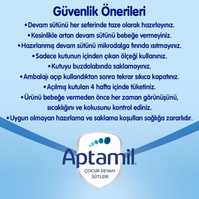 Nessiworld Aptamil Devam Sütü Maması No3 9-12 Ay 800 Gr