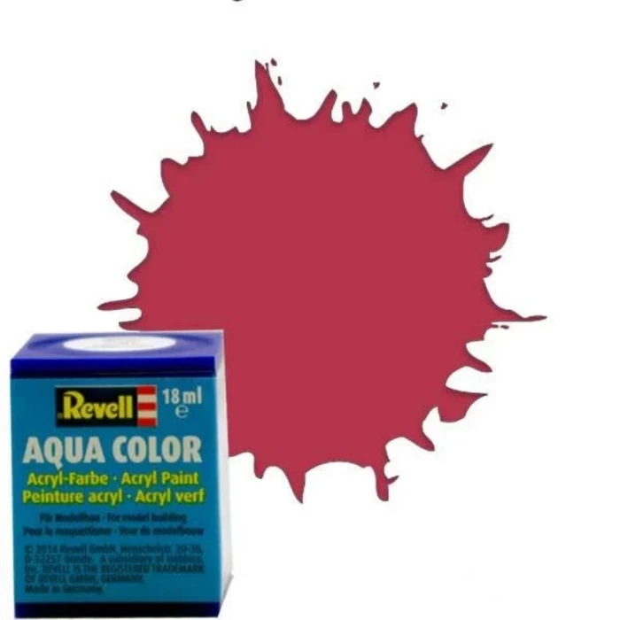 NessiWorld Aqua Color Reddish Brown - Mat Boya- 18 ml