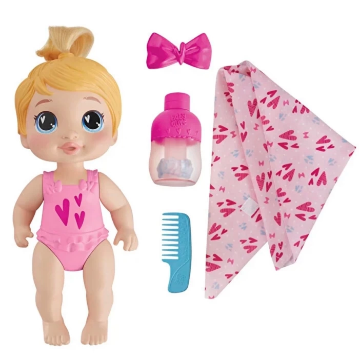 NessiWorld Baby Alive Bebeğimle Şampuan Eğlencesi Sarışın F9119