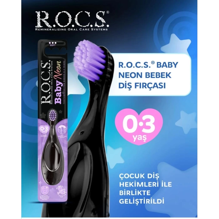 Nessiworld  .Baby Neon Ekstra Soft Diş Fırçası 0-3 Yaş