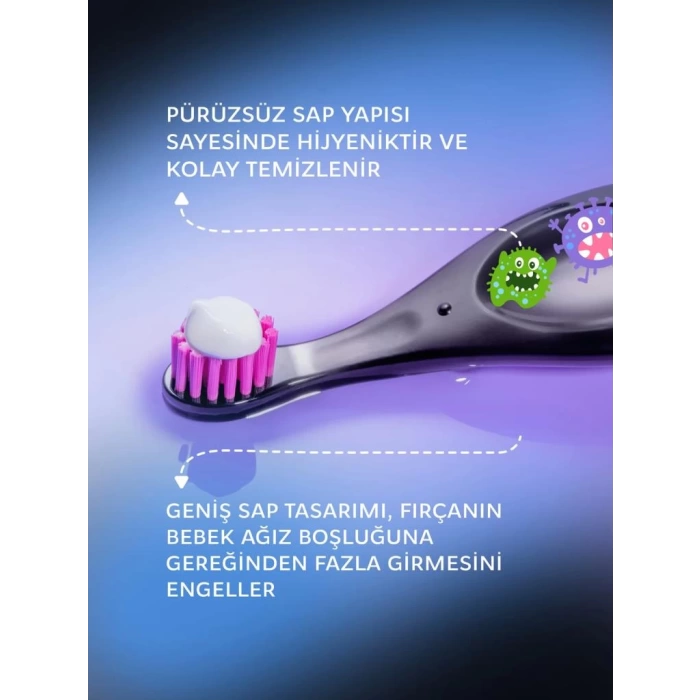 Nessiworld  .Baby Neon Ekstra Soft Diş Fırçası 0-3 Yaş