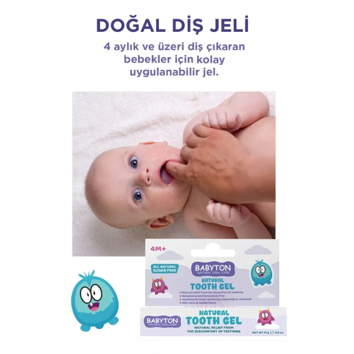 Nessiworld Babyton Bebekler İçin Doğal Diş Jeli
