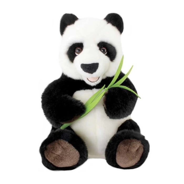 Nessiworld Bambulu Oturan Panda Peluş 30 cm