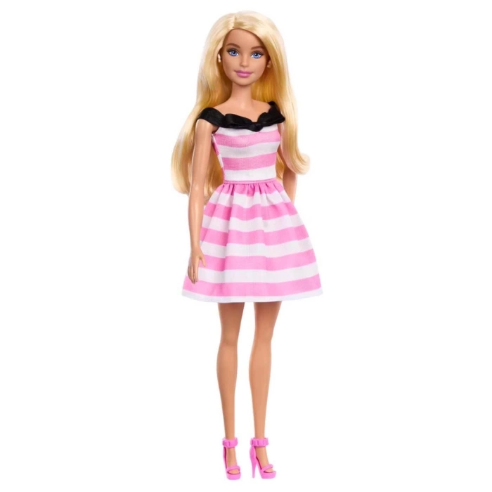 Nessiworld Barbie 65.Yıl Özel Pembe Elbiseli Bebek