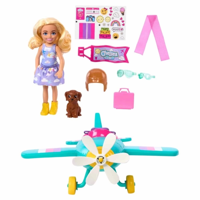 Nessiworld Barbie Chelseanın Pervaneli Mini Uçağı