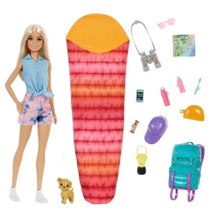 Nessiworld Barbie Kampa Gidiyor Oyun Seti HDF73