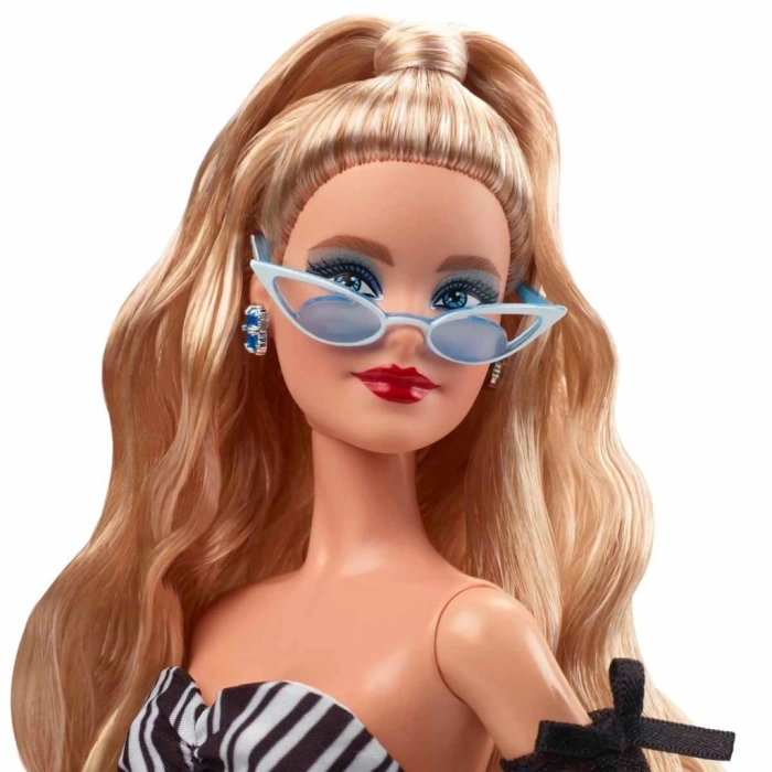 NessiWorld Barbie Mavi Safir 65. Yıl Dönümü Bebeği HRM58