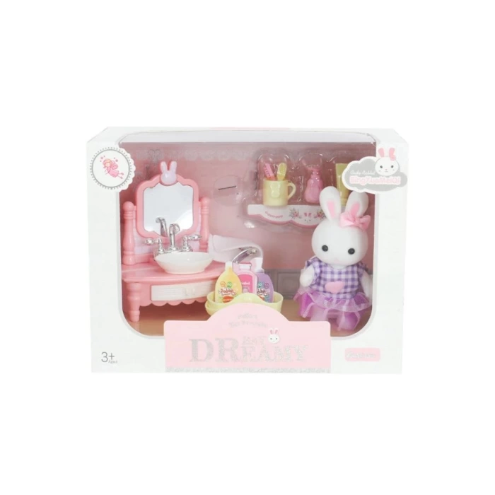 Nessiworld Bay Dreamy Mini Tavşan Aksesuarlı Bebek Odası Seti