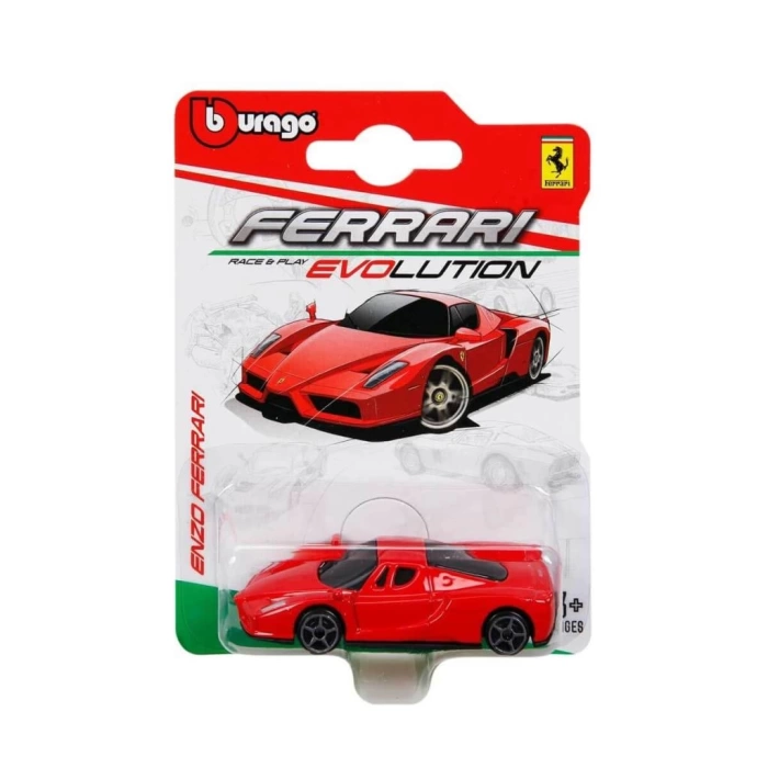 Nessiworld Bburago Ferrari Evolution 7 cm. Model Araba