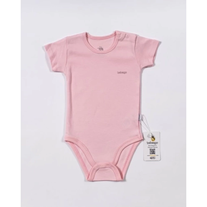 Nessiworld Bebengo BU4025 Basic Kısa Kol Body Pembe