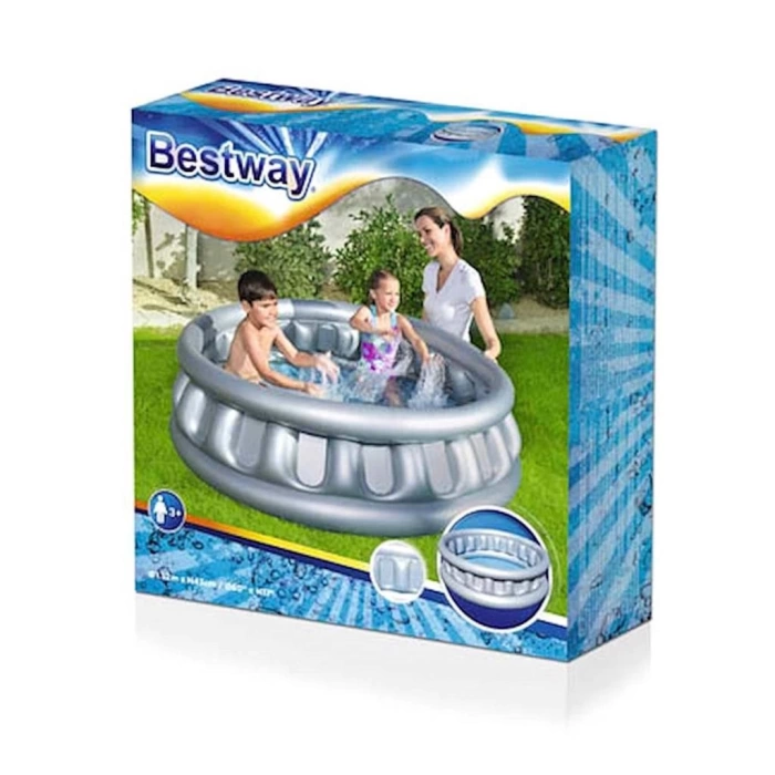 Nessiworld Bestway Jumbo Metalik Renk Havuz