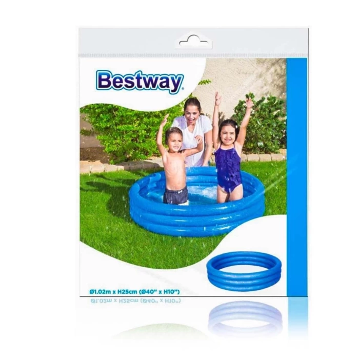 Nessiworld  Bestway Renkli Şişme Çocuk Havuzu 102x25cm