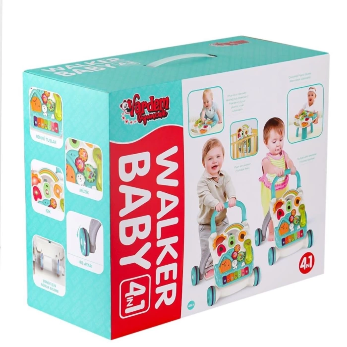 Nessiworld BIB-6017 Pianolu Yürüme Arkadaşı 4IN1