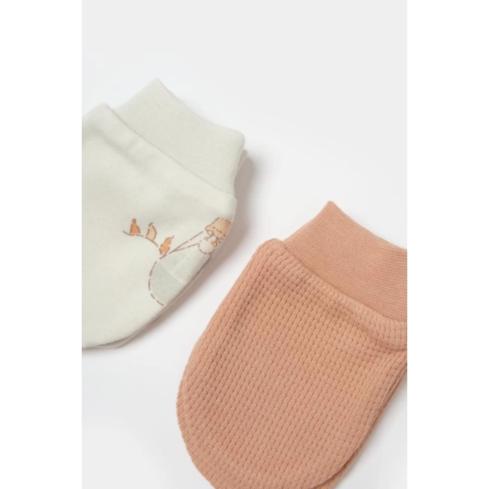 Nessiworld Bibaby Biorganic Teach Me 2Li Bebe Eldiven 72240 Red