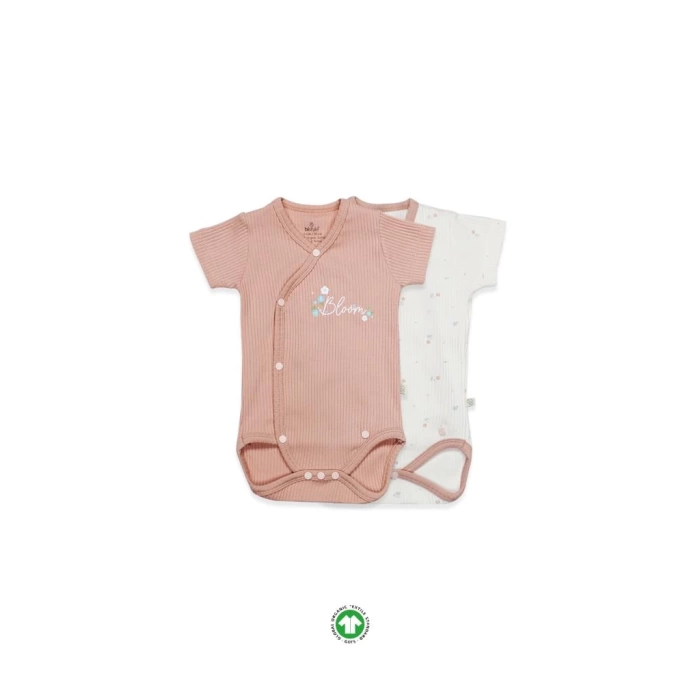 Nessiworld Bistyle Bloom Rose 2li Yarım Kol Badi 17119 Ekru Gül Kurusu