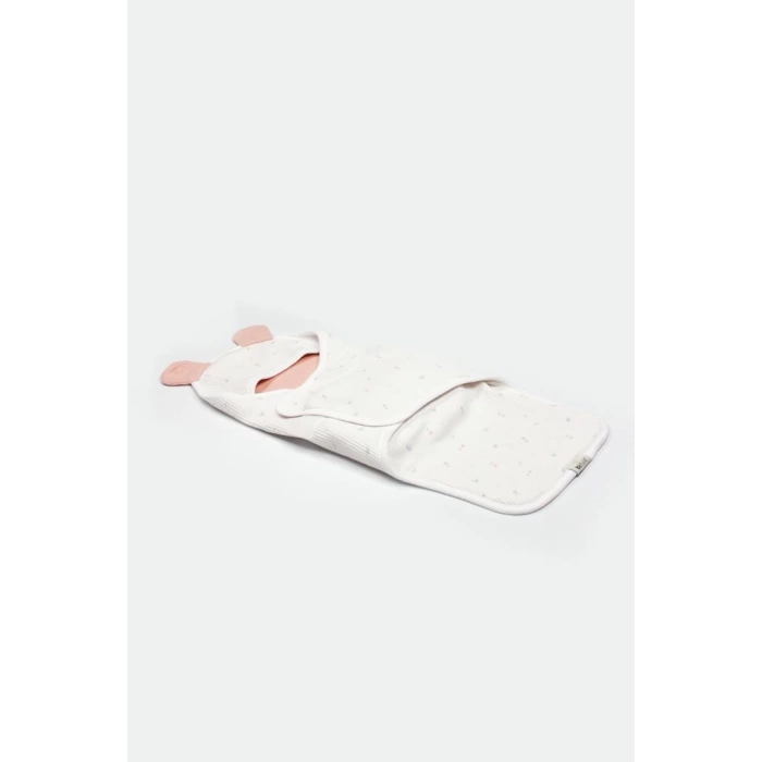 Nessiworld Bistyle Bloom White Organik Bel Destekli Kundak 75103 Ekru Gül Kurusu