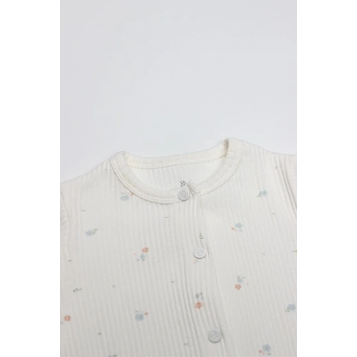 Nessiworld Bistyle Bloom White Tulum 15113 Ekru Gül Kurusu