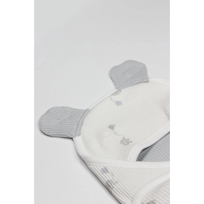 Nessiworld Bistyle Flying Elephant Organik Bel Destekli Kundak 75102 Ekru Gri