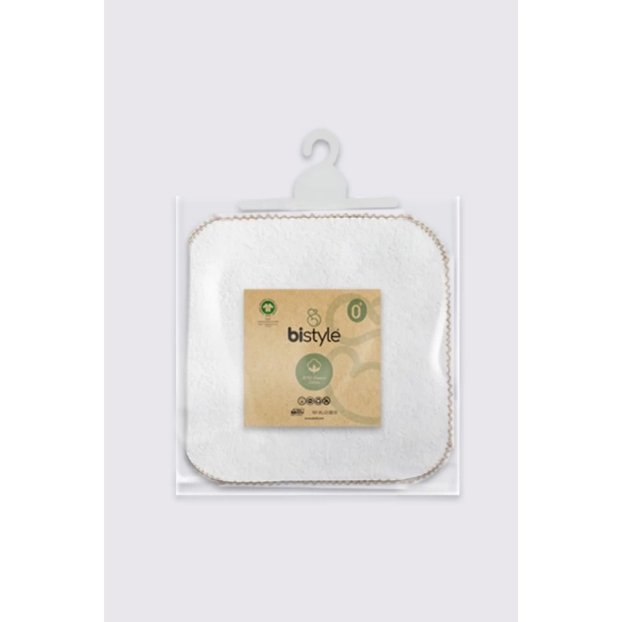 Nessiworld  Bistyle Organik 28x28 6Lı Havlu Mendil 90105 Ekru