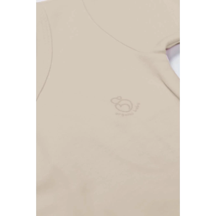 Nessiworld Bistyle Organik Natural Basic Style Kruvaze Uzun Kol Body BS17102 Bej