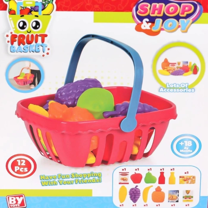 Nessiworld BP-649 Meyve Sepeti  12 Parça
