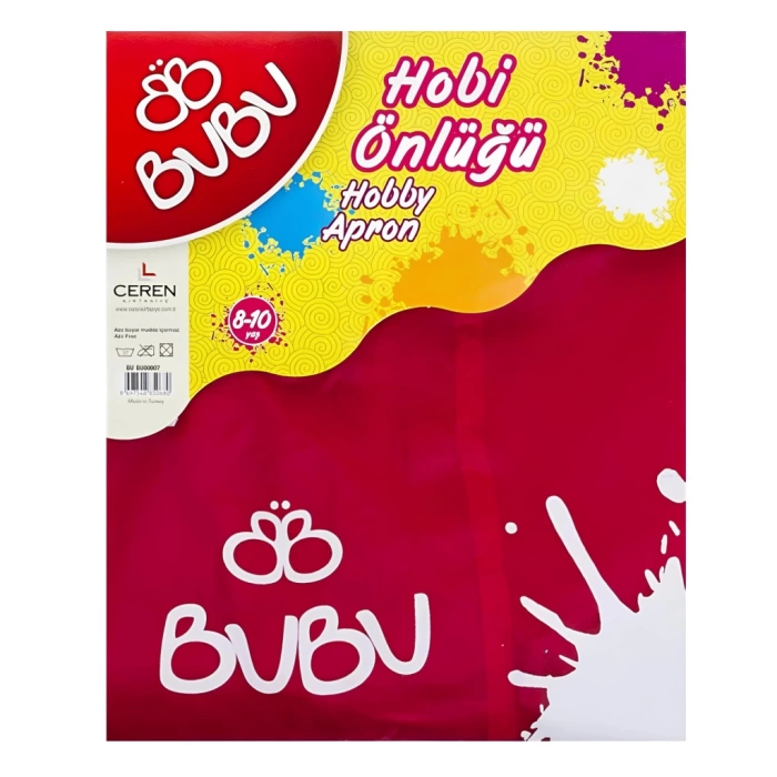 Nessiworld Bu-Bu Games Önlük 8-10 Yaş (Su Geçirmez)