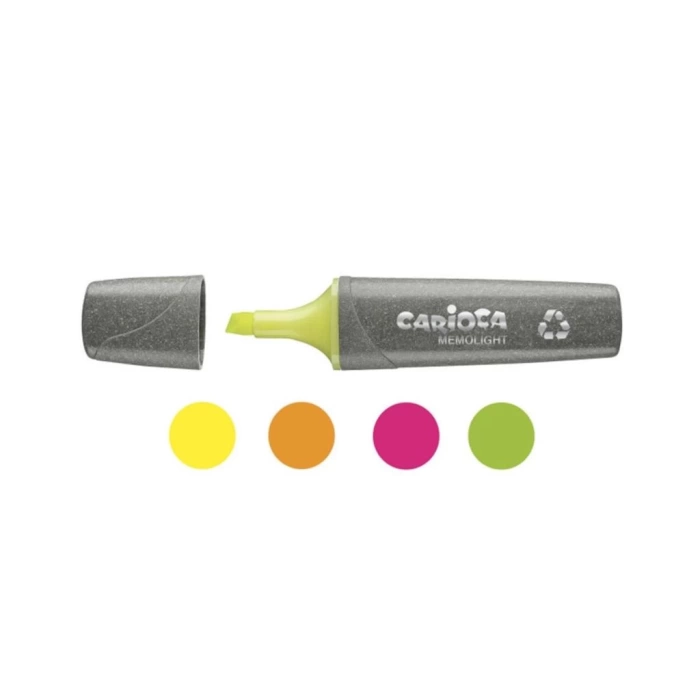 Nessiworld Carioca Eco Family Fosforlu Marker 4lü