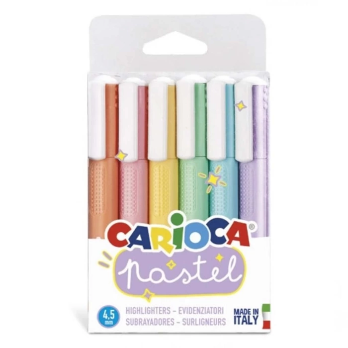 Nessiworld Carioca Pastel Marker 6lı