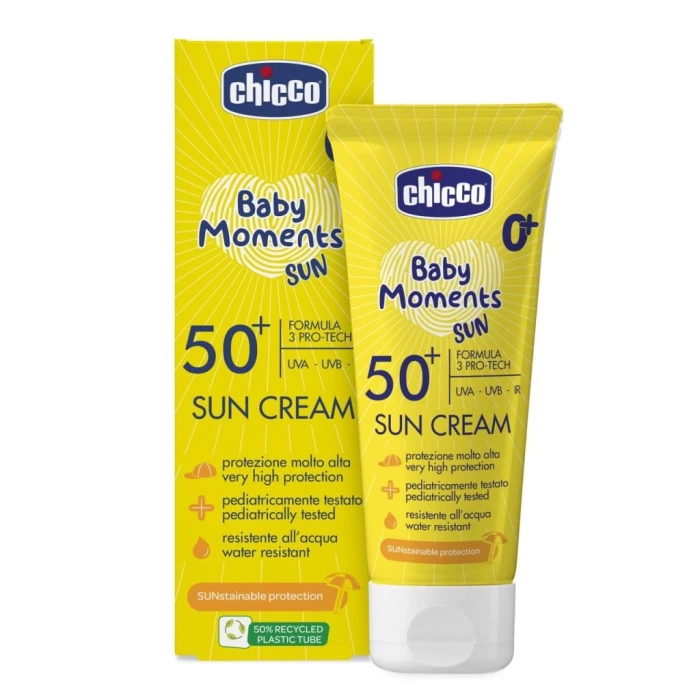 Nessiworld Chicco Baby Moments Sun Güneş Kremi Spf 50+ 75 ml + After Sun Hediye