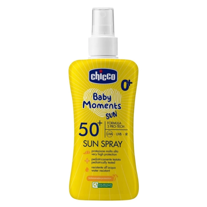 Nessiworld Chicco Baby Moments Sun Güneş Sprey Spf 50+ 150 ml + After Sun Hediye