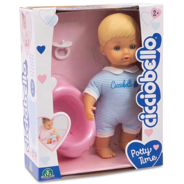 Nessiworld Cicciobello 24 cm Yumuş Bebek ve Tuvalet Zamanı CCBA7000